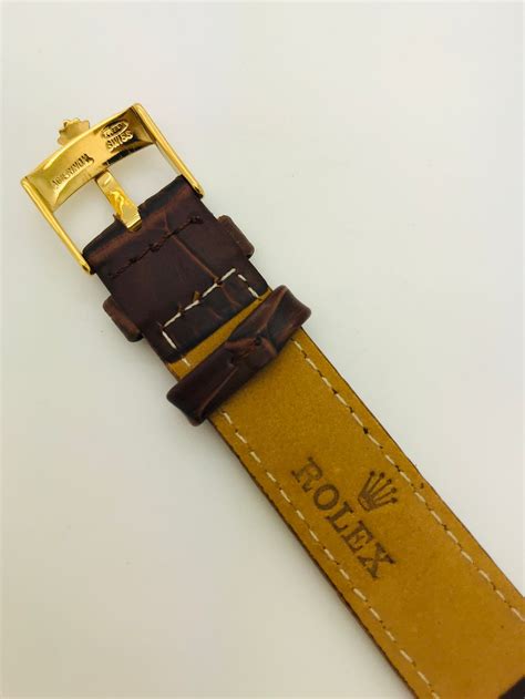 rolex leather band buckle|genuine Rolex buckle.